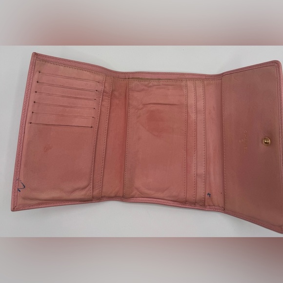 Authentic Chanel Pink Leather Women's Wallet | Fair Condition - Picture 8 of 12